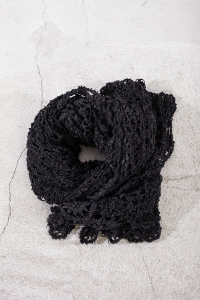 Black Messalina Scarf