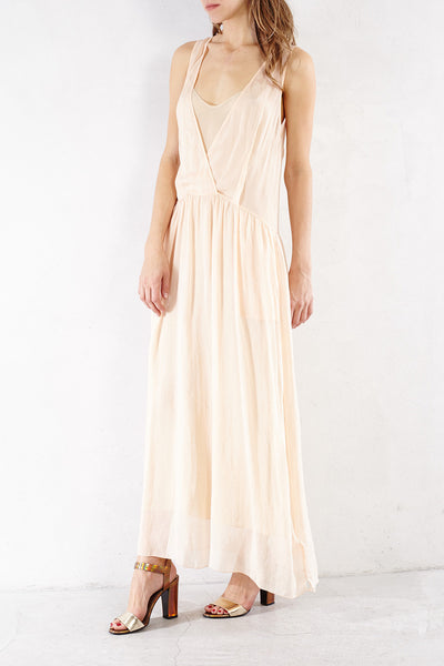 Cipria Silk Dress