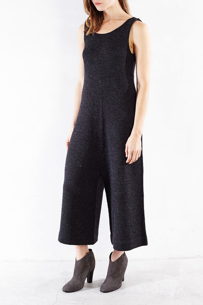 Charcoal Miter Jumpsuit