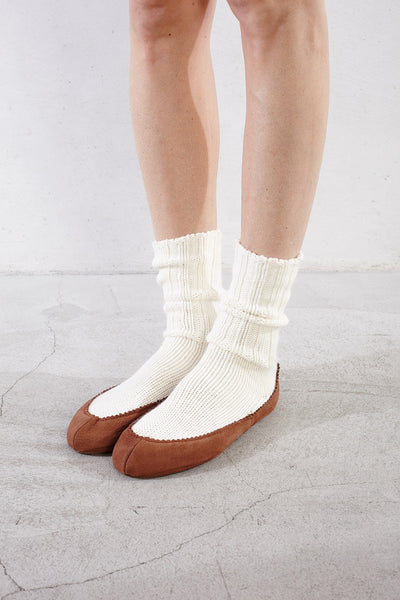 White Cottage Socks