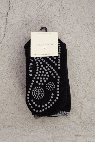 Black Cuddle Pads Socks