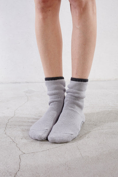 Grey Cuddle Pads Socks