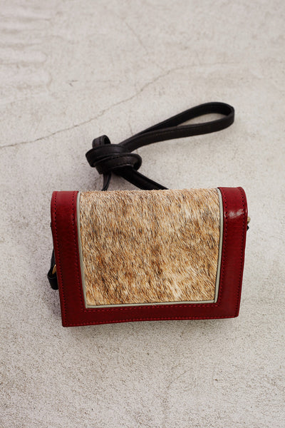 Crimson Mini Clutch