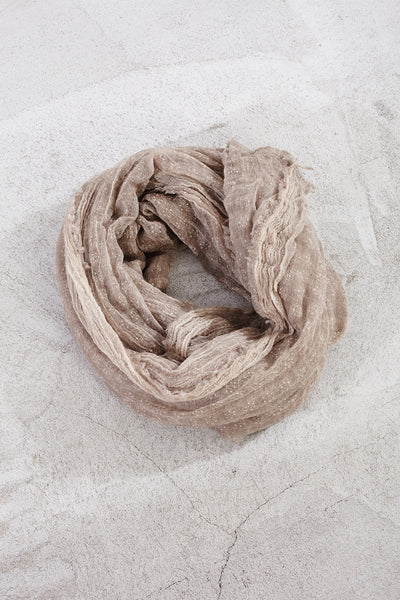 Taupe Star Scarf