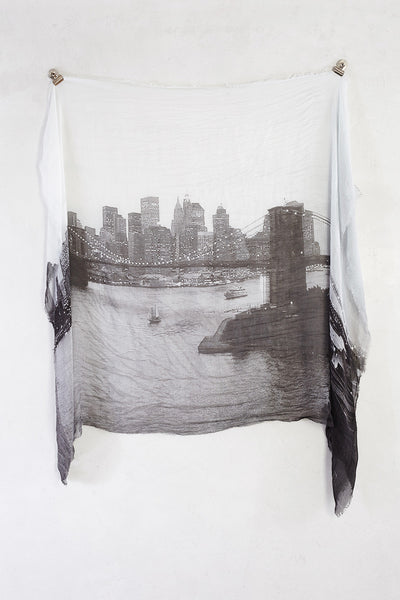 Skyline and Bridge Scarf
