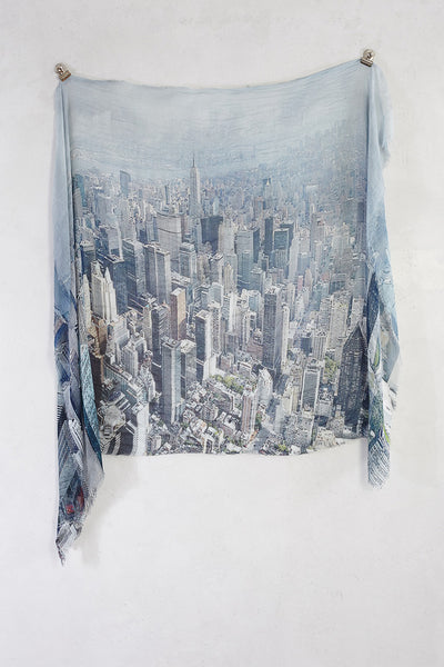 City Print Scarf