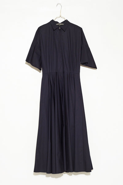 Navy Maxi Shirtdress