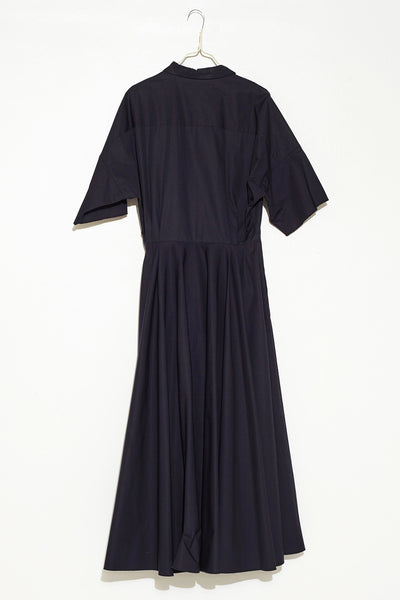 Navy Maxi Shirtdress