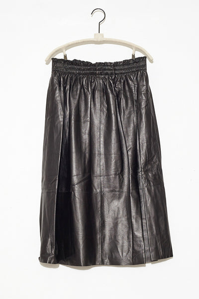 Eulera Leather Skirt