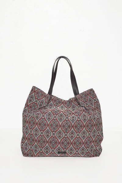 Multi-color Print Tote