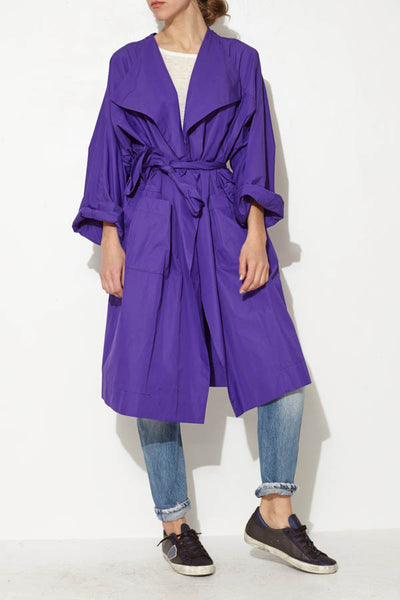 Purple Trench Coat