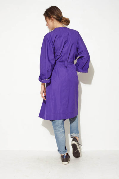 Purple Trench Coat