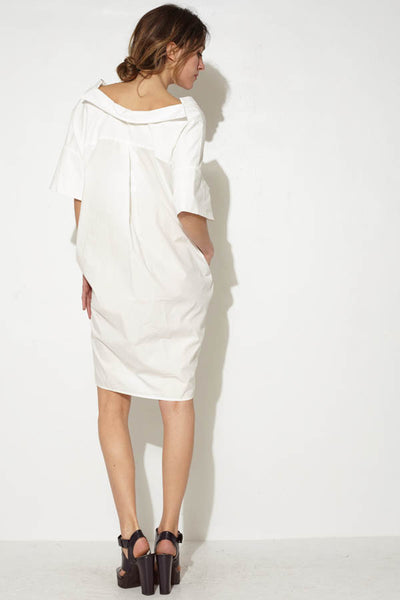 White Shift Dress