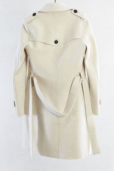Ecru Trench Coat