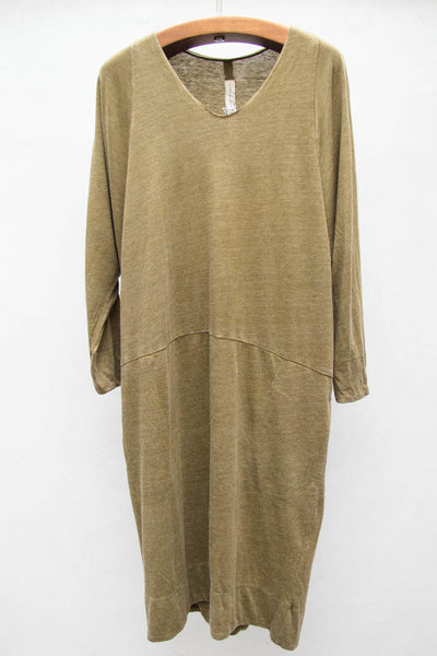 Ochre Raglan Dress
