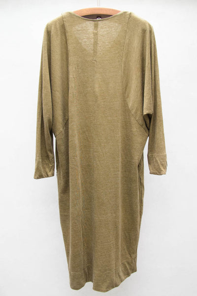 Ochre Raglan Dress