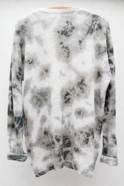 Army Tie Dye Pullover