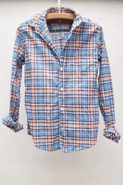 Turquoise Plaid Barry Shirt