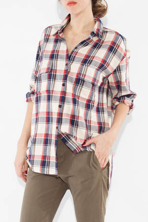 Plaid Worker Overshirt