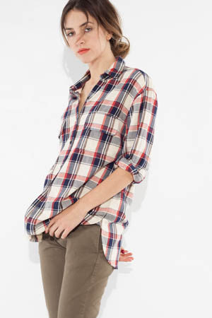 Plaid Worker Overshirt