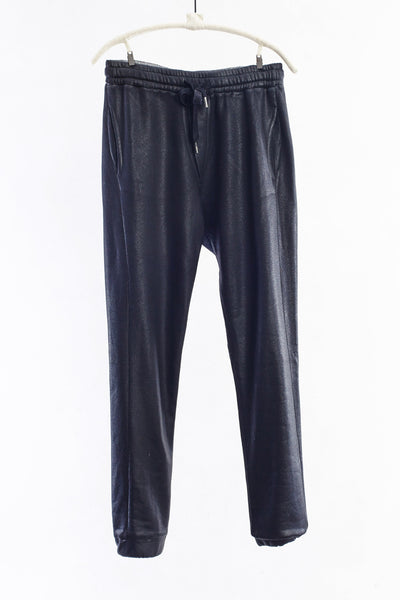 Black Leather Wash Tyler Sweatpant