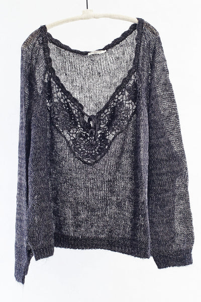 Black Leandre Sweater