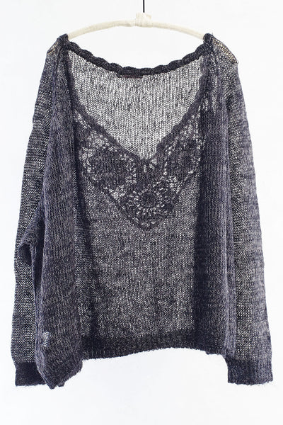 Black Leandre Sweater