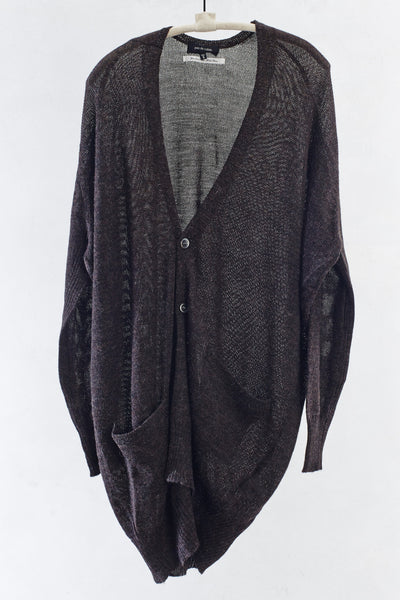 Brown Long Cardigan