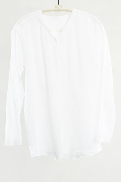 White Henley Shirt