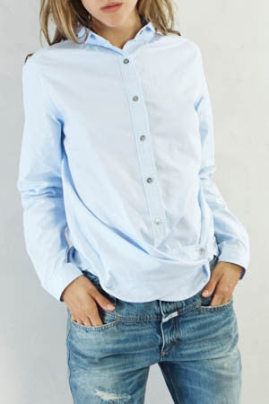 Blue Button Down