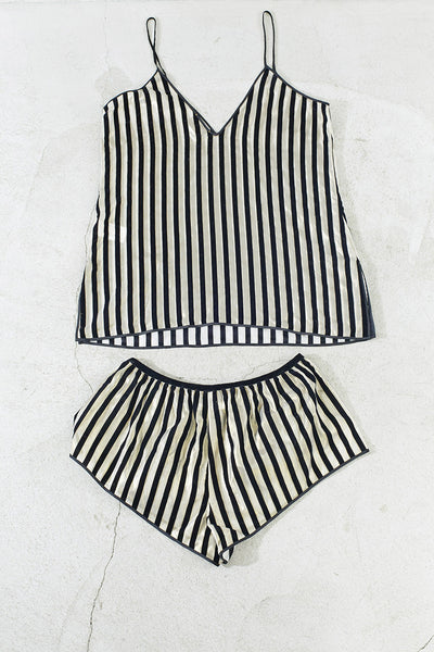 Stripe Lingerie Set