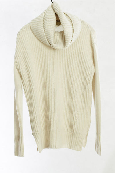 Natural Chunky Turtleneck