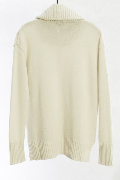 Natural Chunky Turtleneck