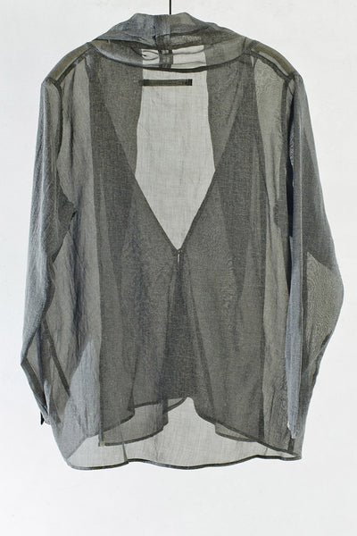 Grey Kimono Top