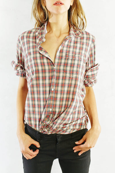 Red Tartan Plaid Shirt