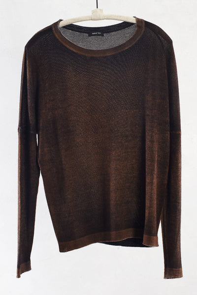 Caramel Boatneck Sweater