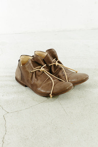 Mud Leather Snapper Shoe
