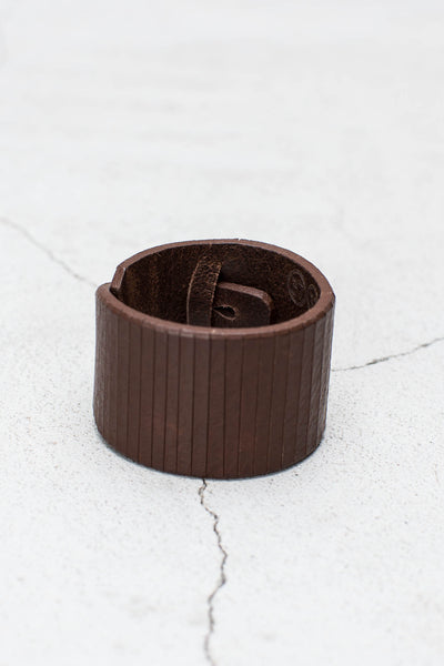 Brown Knife Cut Bracelet
