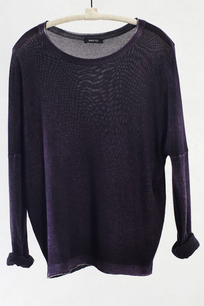 Mirtillo Boatneck Sweater